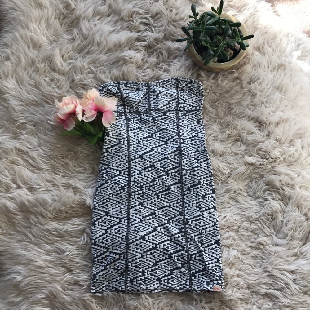 Billabong tribal print mini dress